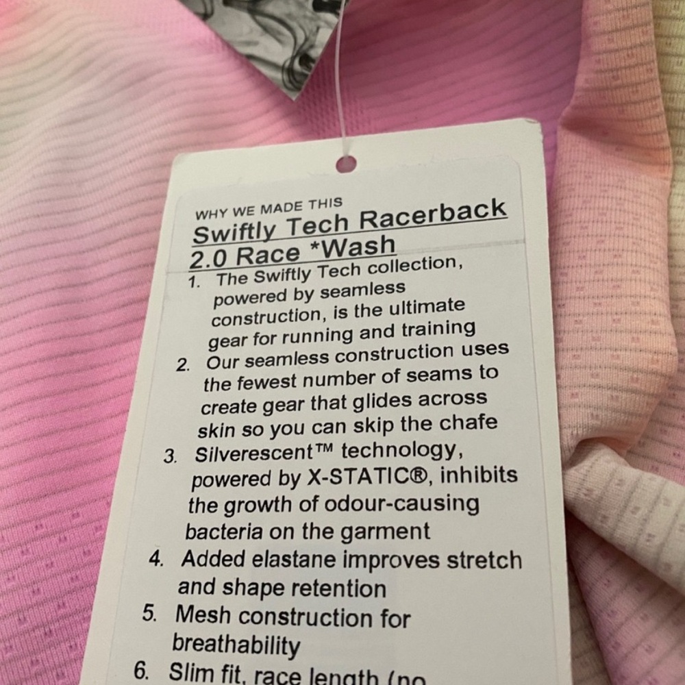 Lululemon Swiftly Tech Racerback - Picture 4 of 4